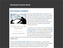 Tablet Screenshot of download-creation.weebly.com