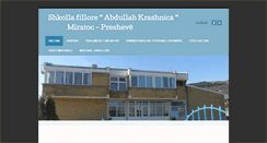 Desktop Screenshot of abdullah-krashnica.weebly.com