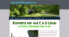 Desktop Screenshot of cando5k.weebly.com