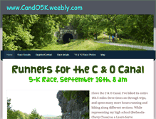 Tablet Screenshot of cando5k.weebly.com