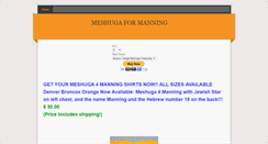 Desktop Screenshot of meshuga4manning.weebly.com