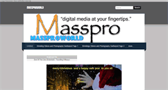 Desktop Screenshot of massproworld.weebly.com