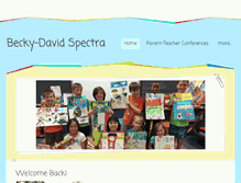 Tablet Screenshot of beckydavidspectra.weebly.com