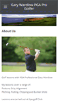 Mobile Screenshot of garywardlowpgaprogolfer.weebly.com