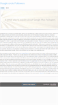 Mobile Screenshot of googlefollowers.weebly.com