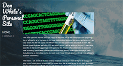 Desktop Screenshot of donwhite.weebly.com