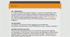 Desktop Screenshot of kbgoldvision.weebly.com