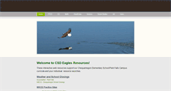 Desktop Screenshot of csd-eagles.weebly.com