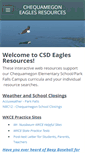 Mobile Screenshot of csd-eagles.weebly.com