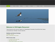 Tablet Screenshot of csd-eagles.weebly.com