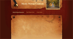 Desktop Screenshot of mysticwomancreations.weebly.com