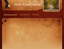 Tablet Screenshot of mysticwomancreations.weebly.com