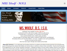Tablet Screenshot of lhwoolf.weebly.com