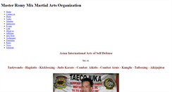Desktop Screenshot of mixmartialarts.weebly.com