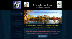 Desktop Screenshot of laninghamslynx.weebly.com