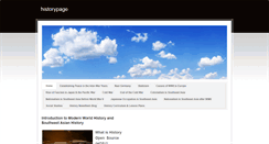 Desktop Screenshot of historysg.weebly.com