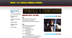 Desktop Screenshot of lmsteam1.weebly.com