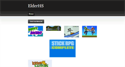 Desktop Screenshot of elderhs.weebly.com