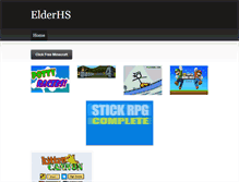 Tablet Screenshot of elderhs.weebly.com