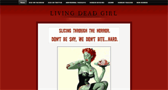 Desktop Screenshot of livingdeadgirls.weebly.com