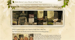 Desktop Screenshot of muszynskifamilyheartofitalytour.weebly.com