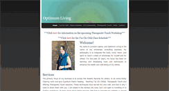Desktop Screenshot of optimumliving.weebly.com