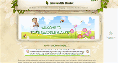 Desktop Screenshot of cuteswaddleblanket.weebly.com