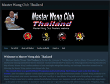 Tablet Screenshot of masterwongclubthailand.weebly.com