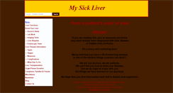 Desktop Screenshot of mysickliver.weebly.com