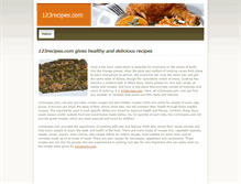 Tablet Screenshot of 123recipescom.weebly.com