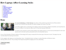 Tablet Screenshot of learningstyles2008.weebly.com