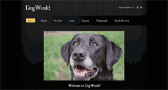 Desktop Screenshot of dogwould.weebly.com