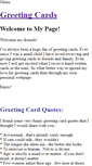 Mobile Screenshot of greetingcard.weebly.com