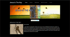 Desktop Screenshot of jesusisthekey.weebly.com