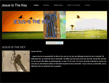 Tablet Screenshot of jesusisthekey.weebly.com