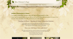 Desktop Screenshot of mrspriemerspress.weebly.com
