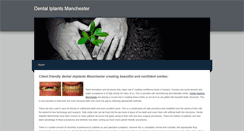 Desktop Screenshot of dentaliplantsmanchester.weebly.com