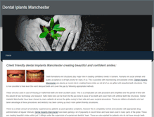 Tablet Screenshot of dentaliplantsmanchester.weebly.com