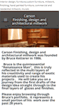 Mobile Screenshot of carsonfinishing.weebly.com