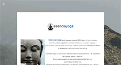 Desktop Screenshot of centroesenciayoga.weebly.com