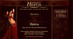 Desktop Screenshot of hestia-danse.weebly.com