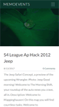 Mobile Screenshot of memoevents.weebly.com