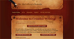 Desktop Screenshot of mchsmccafferty.weebly.com