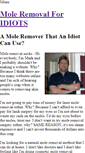 Mobile Screenshot of moleremover.weebly.com
