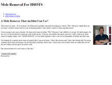 Tablet Screenshot of moleremover.weebly.com