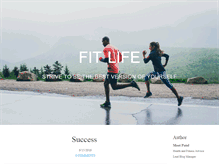 Tablet Screenshot of fitlife.weebly.com