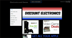 Desktop Screenshot of electronic-games.weebly.com