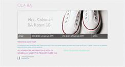 Desktop Screenshot of kasmiracoleman.weebly.com