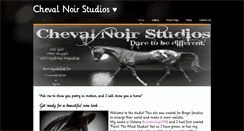 Desktop Screenshot of chevalnoirstudios.weebly.com