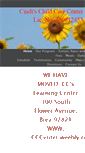 Mobile Screenshot of cindischildcarecenter.weebly.com